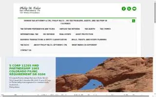 Philip M. Falco, Attorney, CPA website