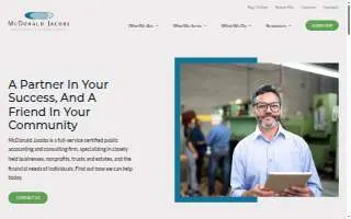 McDonald Jacobs, PC website