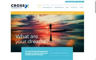 Cross Financial website