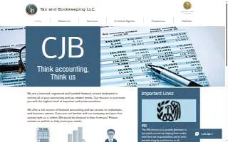 CJB Tax & Bookkeeping Services, LLC website