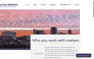 Legacy Tax Advisors website