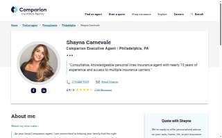 Shayna Carnevale at Comparion Insurance Agency