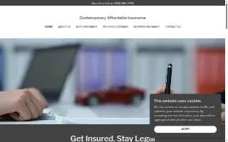 Contemporary Affordable Insurance Agency, Llc website