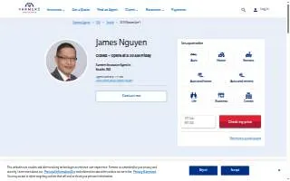 Farmers Insurance - James Nguyen Agency website