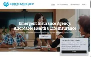 Emergent Insurance Agency website