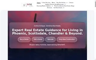 Andrea Scheppe - REALTOR, HomeSmart, Phoenix, Arizona website