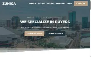 Josh Zuniga | Luxury Real Estate Expert - Peoria, AZ - Phoenix website