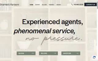 Bramlett Partners Real Estate website