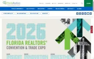 Florida REALTORS of Orlando website