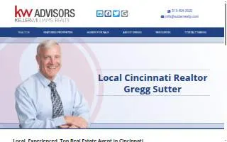 Gregg Sutter | Keller Williams Advisors Realty website