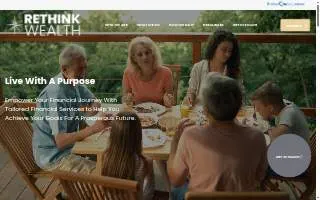 Rethink Wealth website