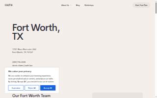 Oath Planning - Fort Worth Wealth Management & Financial Advisors