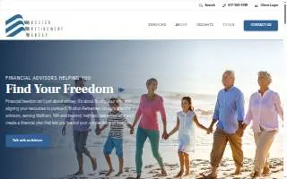 Boston Retirement Group website