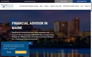 WealthSmith Financial Planning of Portland website