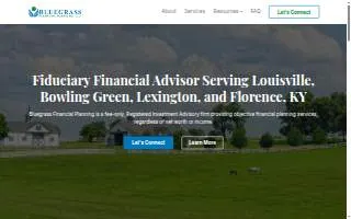 Bluegrass Financial Planning, LLC website