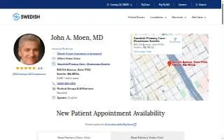 John A. Moen, MD website