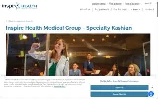 Inspire Health Medical Group - Specialty Kashian website