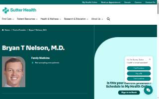 Bryan T Nelson, M.D.