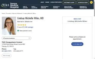 Lindsay Wiles, MD website