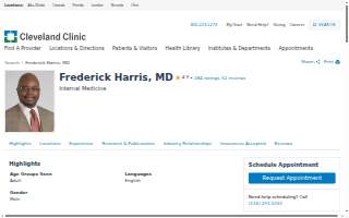 Dr. Frederick D. Harris, MD