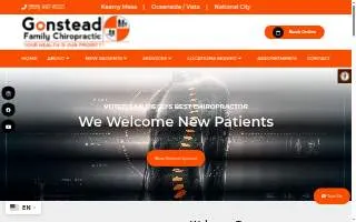 Gonstead Family Chiropractic: Zach Beatty Chiropractor website