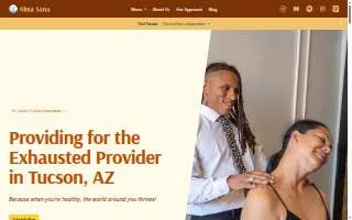 Alma Sana Chiropractic Studio website