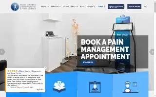 Miami Sports Chiropractic & Yoga Center website