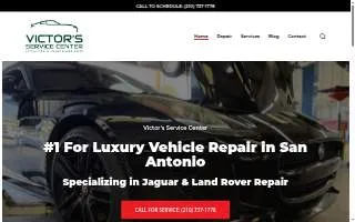 Victor's Service Center Inc website