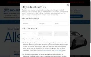 Ming's Auto Repair website