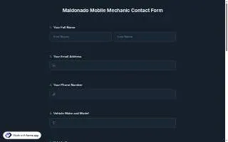 Maldonado mobile mechanic website