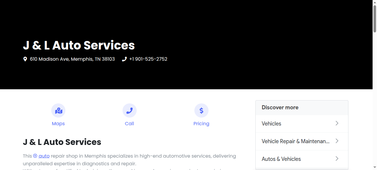 J & L Auto Services