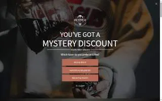 Anchorhead Coffee website
