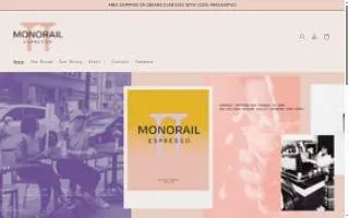 Monorail Espresso website