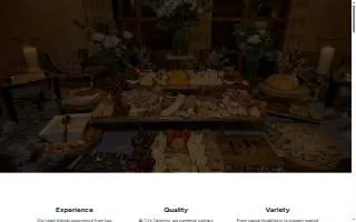 Tj's Catering of Houston website