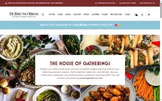 Di Bruno Bros. Catering website
