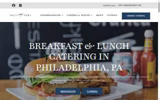 Miles Table Catering website