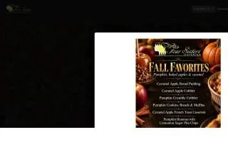 Four Sisters Catering website