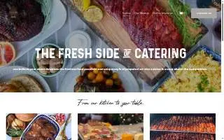 Texas Prime Catering website
