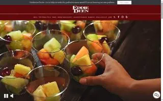 Eddie Deen & Company Catering website