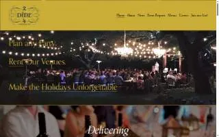 2 Dine 4 Catering website