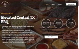 Smokin Beauty Catering website