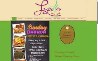Lyzette's Catering website
