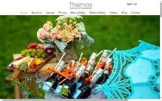 Thomas Caterers of Distinction website