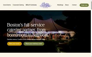 Boston Catering and Events