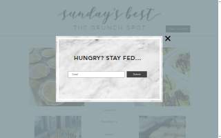 Sunday's Best - The Brunch Spot