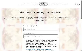 As Good As It Gets Catering website