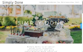 Simply Done Catering and Events