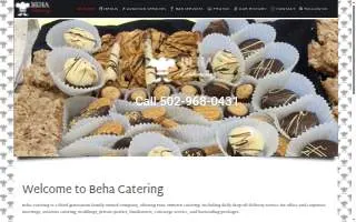 Beha Catering website