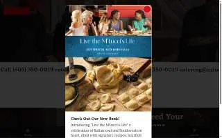 M'tucci's Catering website