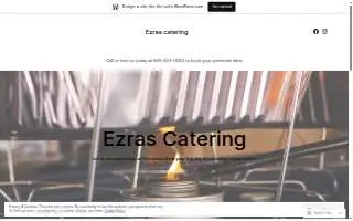 Ezra’s Catering of Albuquerque website
